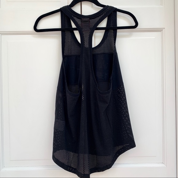 Nike Black Perforated Racerback Tank Top - Picture 5 of 5